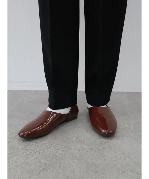 AMERICAN HOLIC（アメリカンホリック）の「PUスリッポン（スリッポン・レディース・ブラック/ブラウン・M/L/S）」の14枚目の写真