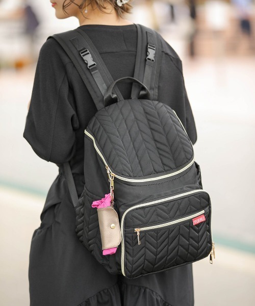 Bou Jeloud(ブージュルード)の「【はあちゅう×Bou Jeloud】stowableショッピングバッグ(エコバッグ/サブバッグ・レディース・ブロンズ/グリーン/ピンク・ONESIZE)」の9枚目の写真
