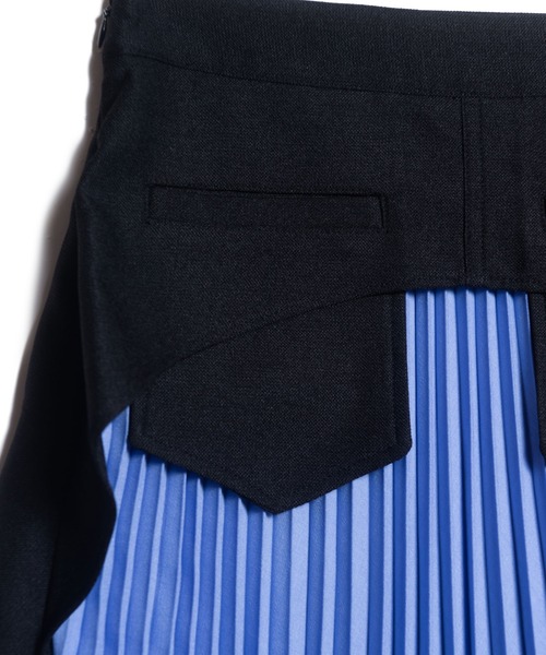 LAYMEE(レイミー)の「Eta pleats skirt / エタプリーツスカート(スカート・レディース・アイボリー/ブラック・FREE)」の11枚目の写真