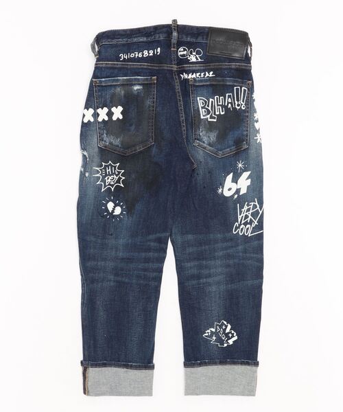 セール】PANTS 5 POCKETS /GRAFFITI BIG BROTHER /DARK GRAFFITI WASH 