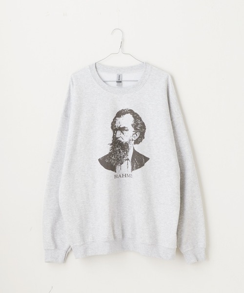 WHIMSIC（ウィムジック）の「【WHIMSIC】スリーB'sスウェットプルオーバー（スウェット・レディース・シルバー系その他/シルバー系その他2・FREE）」の2枚目の写真