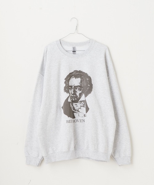 WHIMSIC（ウィムジック）の「【WHIMSIC】スリーB'sスウェットプルオーバー（スウェット・レディース・シルバー系その他/シルバー系その他2・FREE）」の3枚目の写真