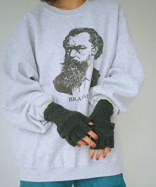 WHIMSIC（ウィムジック）の「【WHIMSIC】スリーB'sスウェットプルオーバー（スウェット・レディース・シルバー系その他/シルバー系その他2・FREE）」の10枚目の写真