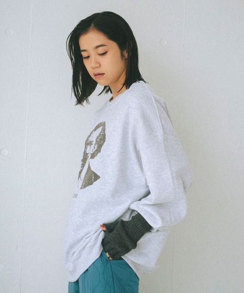 WHIMSIC（ウィムジック）の「【WHIMSIC】スリーB'sスウェットプルオーバー（スウェット・レディース・シルバー系その他/シルバー系その他2・FREE）」の12枚目の写真