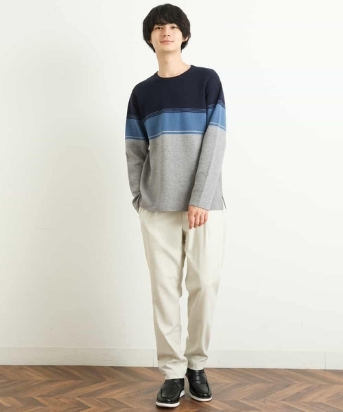 a.v.v（アーヴェヴェ）の「【S-XXL】起毛アーバンタックパンツ（その他パンツ・メンズ・アイボリー/グレー/モカ/ブラック・48/44/46/50）」の9枚目の写真