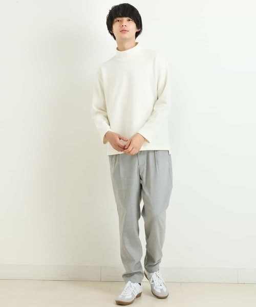 a.v.v（アーヴェヴェ）の「【S-XXL】起毛アーバンタックパンツ（その他パンツ・メンズ・アイボリー/グレー/モカ/ブラック・48/44/46/50）」の10枚目の写真