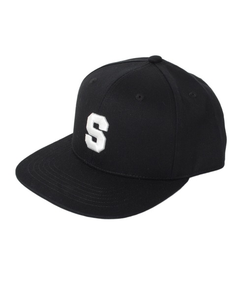 GLAZOS（グラソス）の「ツイル・刺繍入りストレートバイザーキャップ（キャップ・キッズ・ネイビー/グリーン/チャコールグレー/ブラック・フリー）」の16枚目の写真