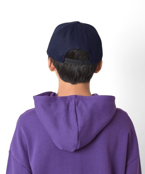 GLAZOS（グラソス）の「ツイル・刺繍入りストレートバイザーキャップ（キャップ・キッズ・ネイビー/グリーン/チャコールグレー/ブラック・フリー）」の15枚目の写真