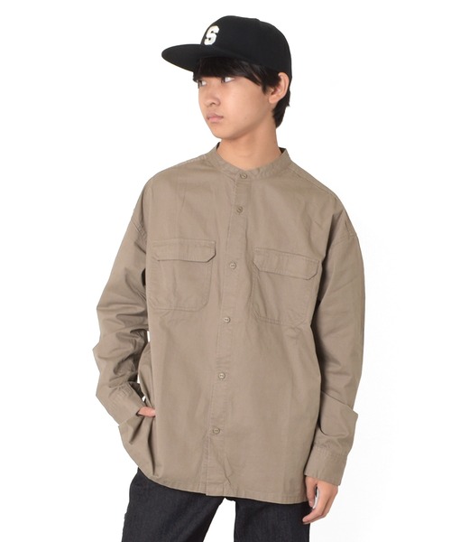 GLAZOS（グラソス）の「ツイル・刺繍入りストレートバイザーキャップ（キャップ・キッズ・ネイビー/グリーン/チャコールグレー/ブラック・フリー）」の8枚目の写真