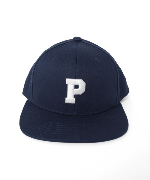 GLAZOS（グラソス）の「ツイル・刺繍入りストレートバイザーキャップ（キャップ・キッズ・ネイビー/グリーン/チャコールグレー/ブラック・フリー）」の13枚目の写真