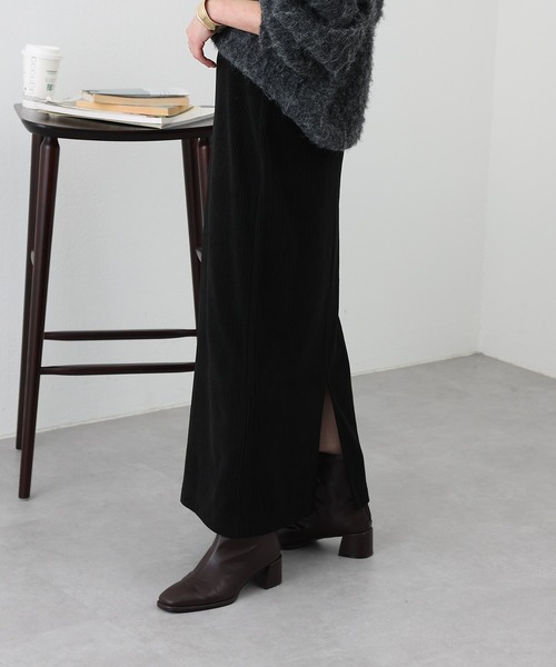 COLONY 2139(コロニートゥーワンスリーナイン)の「裏起毛コールスカート(スカート・レディース・グリーン/ブラック/ベージュ・FREE)」の21枚目の写真