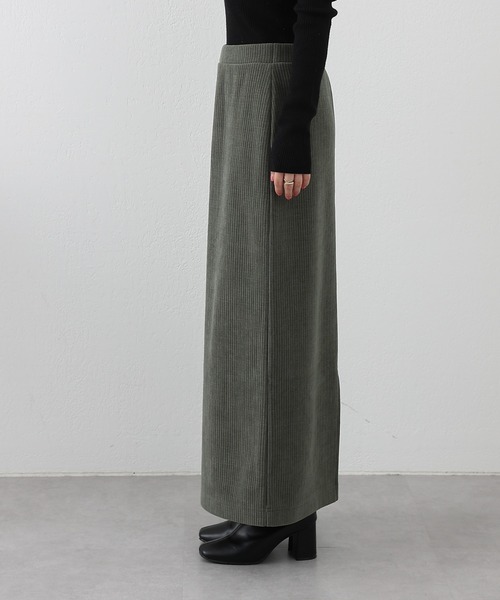 COLONY 2139(コロニートゥーワンスリーナイン)の「裏起毛コールスカート(スカート・レディース・グリーン/ブラック/ベージュ・FREE)」の13枚目の写真