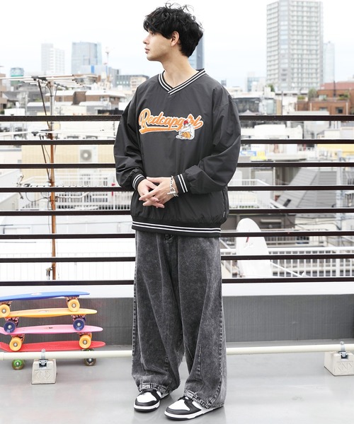 Red Cap Girl(レッドキャプガール)の「RedCapGirl スタジアムプルオーバー(Tシャツ/カットソー・メンズ・ホワイト/ブラック/グリーン/ブルー・LARGE/MEDIUM)」の7枚目の写真