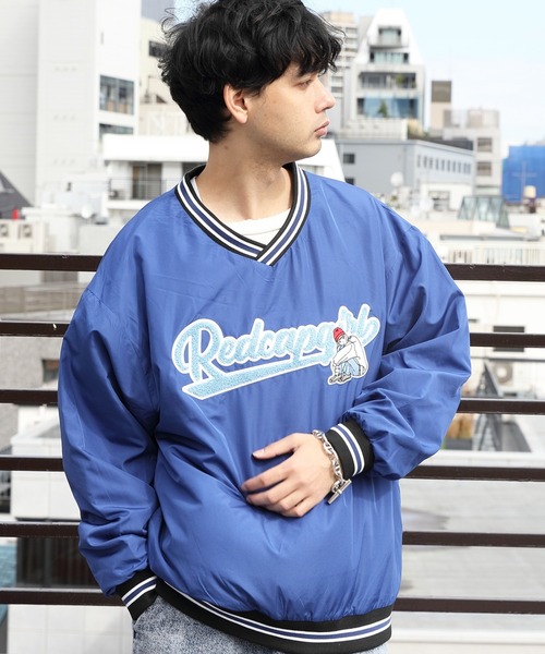 Red Cap Girl(レッドキャプガール)の「RedCapGirl スタジアムプルオーバー(Tシャツ/カットソー・メンズ・ホワイト/ブラック/グリーン/ブルー・LARGE/MEDIUM)」の16枚目の写真