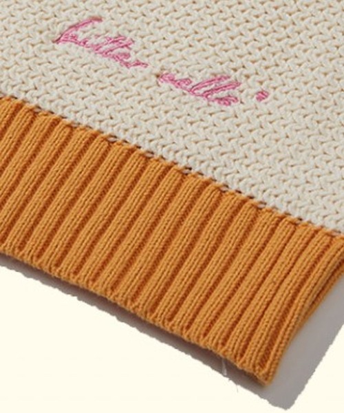 ALAND（エーランド）の「BITTER CELLS／ニットベスト 2176694（ベスト・レディース・アイボリー/ピンク・MEDIUM/SMALL）」の20枚目の写真