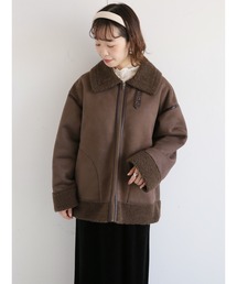 ムートンフライトジャケット