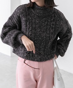 ニット セーター 「VEQUM」FLUFFY COLOR KNIT レディース VEQUM ニット セーター 「VEQUM」FLUFFY COLOR KNIT レディース