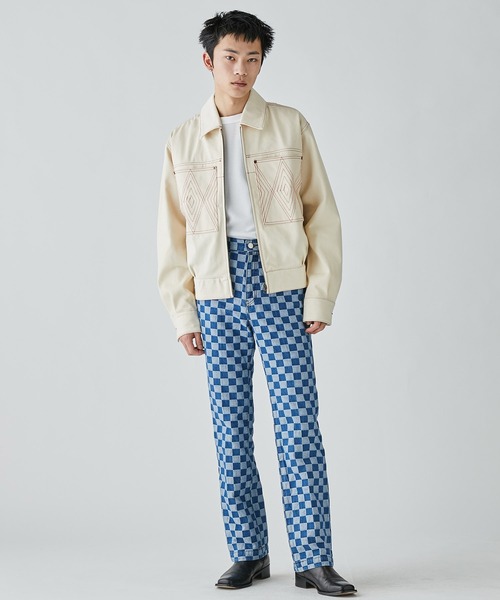COGNOMEN 24AWデニムジャケット COGNOMEN】EMBROIDERED DENIM JACKET（ブルゾン）｜COGNOMEN