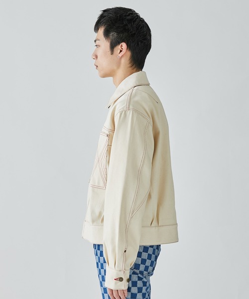 COGNOMEN 24AWデニムジャケット COGNOMEN】EMBROIDERED DENIM JACKET（ブルゾン）｜COGNOMEN