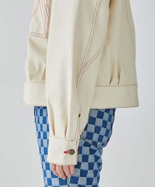 COGNOMEN】EMBROIDERED DENIM JACKET（ブルゾン）｜COGNOMEN