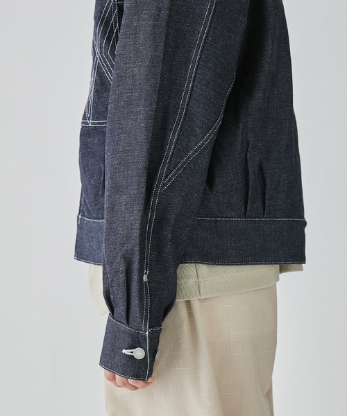 COGNOMEN】EMBROIDERED DENIM JACKET（ブルゾン）｜COGNOMEN