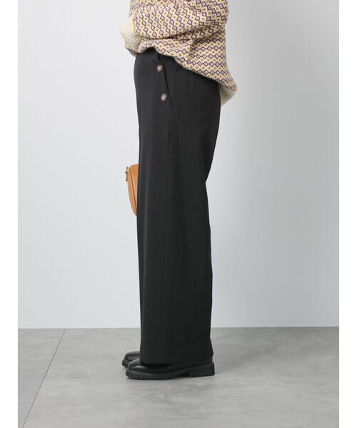 Lugnoncure(ルノンキュール)の「裏起毛マリンパンツ(その他パンツ・レディース・ネイビー/ブラック/オフホワイト・フリ-)」の21枚目の写真