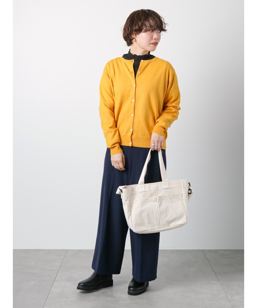 Lugnoncure(ルノンキュール)の「裏起毛マリンパンツ(その他パンツ・レディース・ネイビー/ブラック/オフホワイト・フリ-)」の12枚目の写真