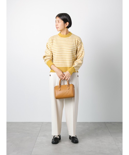 Lugnoncure(ルノンキュール)の「裏起毛マリンパンツ(その他パンツ・レディース・ネイビー/ブラック/オフホワイト・フリ-)」の17枚目の写真