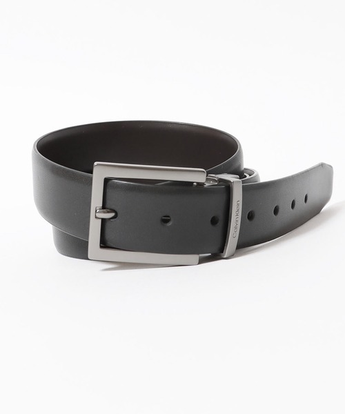 Calvin Klein（カルバン・クライン）の「Calvin Klein/カルバンクライン リバーシブル ベルト（ベルト・メンズ・ブラック系1/ブラック系2/ブラック系3・FREE）」の3枚目の写真