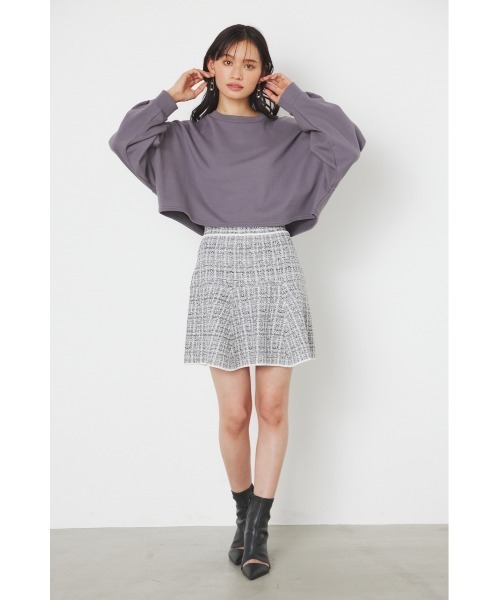 rienda(リエンダ)の「アームロゴスウェットトップス(スウェット・レディース・アイボリー/グレー/ライトイエロー/ピンク・FREE)」の20枚目の写真