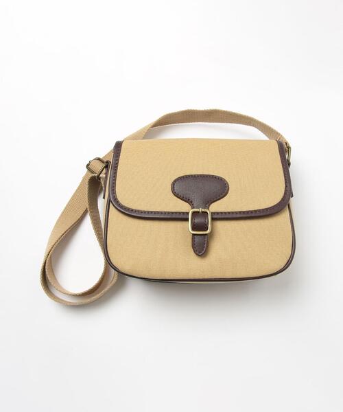 coen（コーエン）の「コンビフラップショルダーバッグ（ショルダーバッグ・レディース・ベージュ/ライトグレー・FREE）」の6枚目の写真