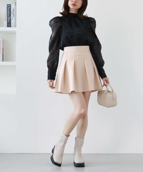 archives（アルシーヴ）の「フロッキードット２ＷＡＹボータイブラウス（シャツ/ブラウス・レディース・グレー/ブラック/アイボリー・MEDIUM）」の20枚目の写真