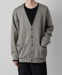 ATTACHMENT | CU/CO×PE ダブルニットフェイスニットカーディガン  /  CU/CO×PE DOUBLE FACE KNIT CARDIGAN(カーディガン/ボレロ)