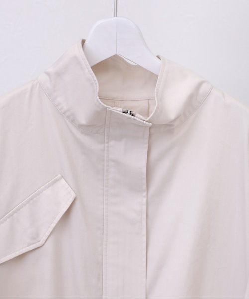 ap retro（アプレトロ）の「2WAYミリタリージャケット/ベスト モッズコート（ミリタリージャケット・レディース・アイボリー/カーキ/ブラック/グリーン系その他・FREE）」の17枚目の写真