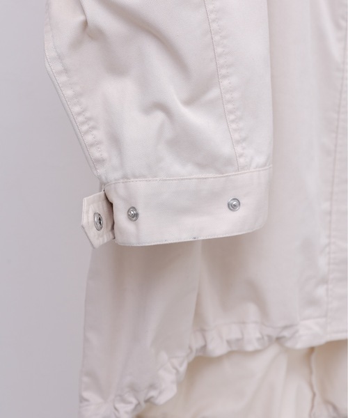 ap retro（アプレトロ）の「2WAYミリタリージャケット/ベスト モッズコート（ミリタリージャケット・レディース・アイボリー/カーキ/ブラック/グリーン系その他・FREE）」の18枚目の写真