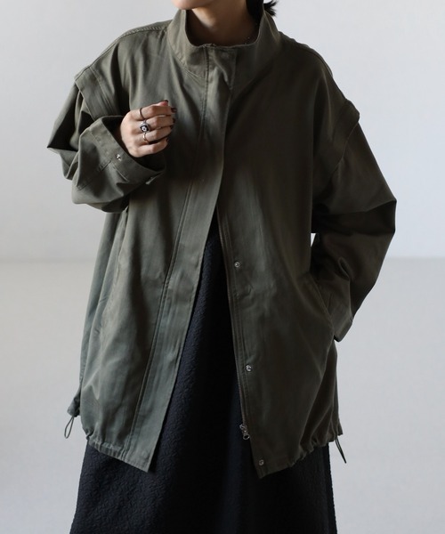 良品 70s ユーロ ヴィンテージ 2WAY ミリタリー モッズコート 54 1970