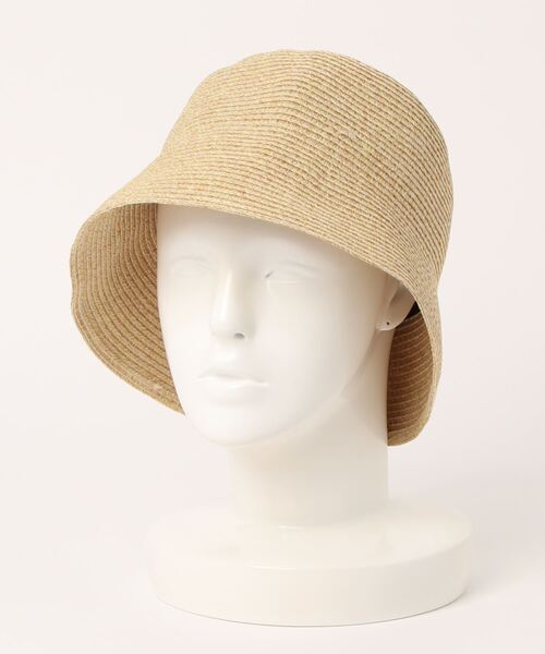 polcadot(ポルカドット)の「ハンドウォッシャブル ブレードハット・手洗いOK(ハット・レディース・ベージュ/ブラック/ライトグレー/ブラウン・FREE)」の10枚目の写真