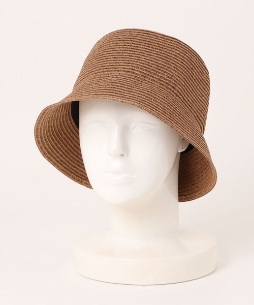 polcadot(ポルカドット)の「ハンドウォッシャブル ブレードハット・手洗いOK(ハット・レディース・ベージュ/ブラック/ライトグレー/ブラウン・FREE)」の19枚目の写真