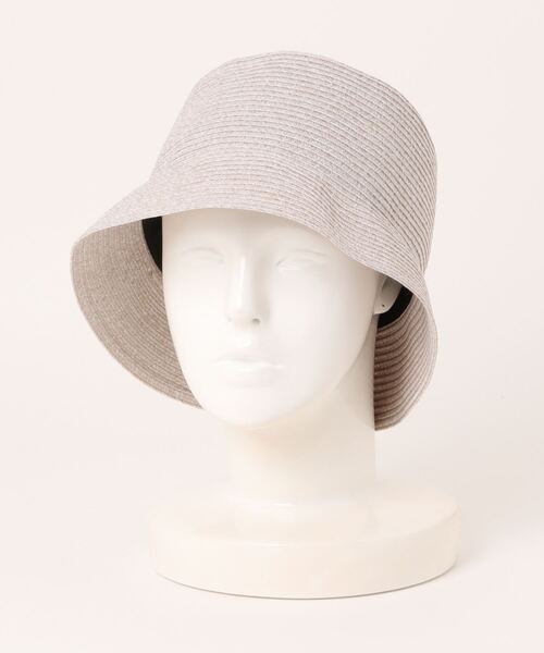 polcadot(ポルカドット)の「ハンドウォッシャブル ブレードハット・手洗いOK(ハット・レディース・ベージュ/ブラック/ライトグレー/ブラウン・FREE)」の20枚目の写真