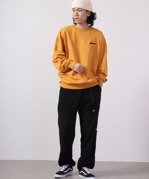 STARTER BLACK LABEL（スターターブラックレーベル）の「STARTER BLACKLABEL ナイロン切替フリースパンツ（その他パンツ・メンズ・ブラック/グリーン・M/L）」の11枚目の写真