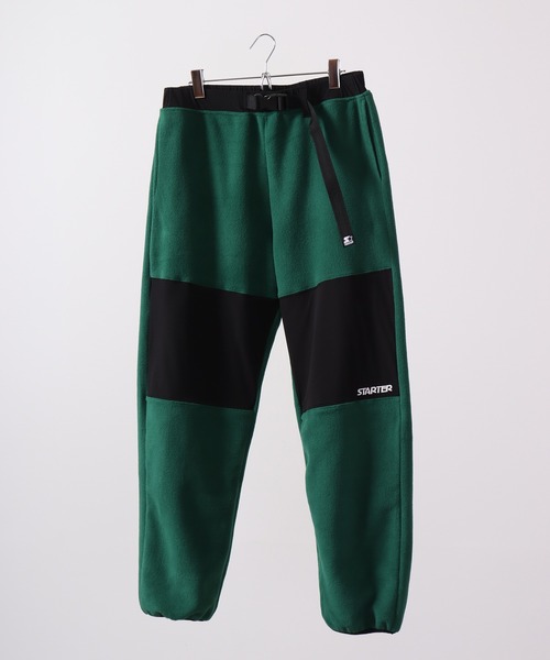 STARTER BLACK LABEL（スターターブラックレーベル）の「STARTER BLACKLABEL ナイロン切替フリースパンツ（その他パンツ・メンズ・ブラック/グリーン・M/L）」の13枚目の写真