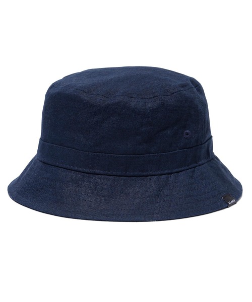 XLARGE(エクストララージ)の「LINEN HAT(ハット・メンズ・ブラック/ネイビー/ブラウン・L/M)」の1枚目の写真