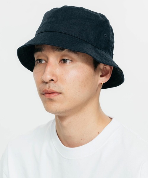 XLARGE(エクストララージ)の「LINEN HAT(ハット・メンズ・ブラック/ネイビー/ブラウン・L/M)」の6枚目の写真
