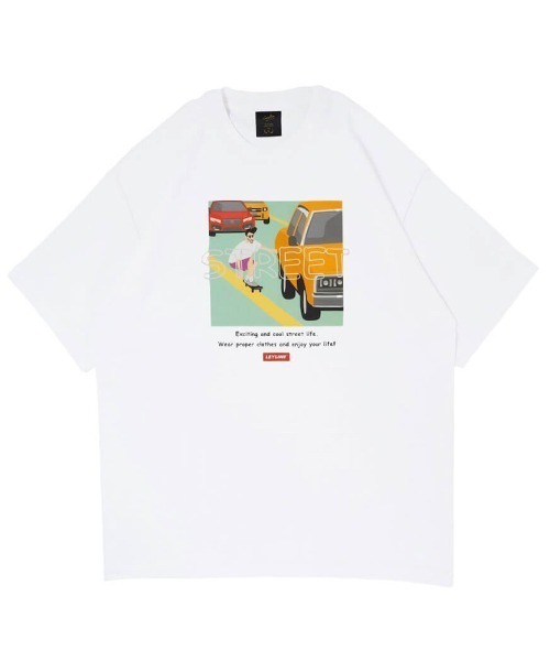 Leyline(レイライン)の「【Leyline】street smith tee(Tシャツ/カットソー・メンズ・ホワイト・MEDIUM/LARGE/X-LARGE)」の3枚目の写真