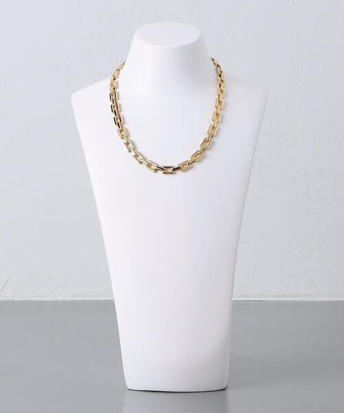 UNITED ARROWS（ユナイテッドアローズ）の「REC チェーン ネックレス（ネックレス・レディース・シルバー/ゴールド・FREE）」の6枚目の写真