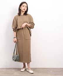 ✼新品未使用✼ マドモアゼル ロペ ウエストリボン とろみ ロングタイトスカート MADEMOISELLE ROPE'（マドモアゼル ロペ）の「スカート