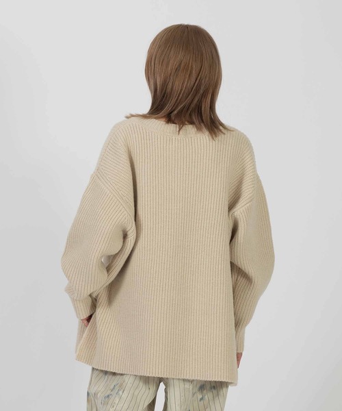2WAY CAPE KNIT TOPS❤︎ベージュ Women's Cashmere Blend Knit Cape – Alice Walk