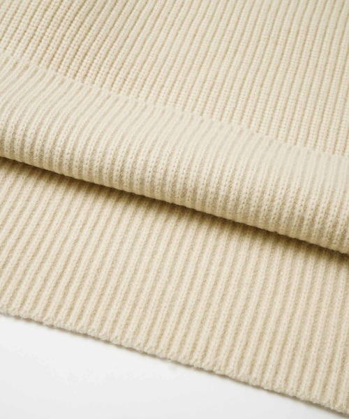 CLANE（クラネ）の「CLANE 2WAY NECK WARMER KNIT TOPS 13106-2252（ニット/セーター・レディース・ベージュ/オフホワイト・1）」の16枚目の写真