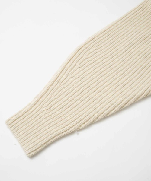 CLANE（クラネ）の「CLANE 2WAY NECK WARMER KNIT TOPS 13106-2252（ニット/セーター・レディース・ベージュ/オフホワイト・1）」の17枚目の写真