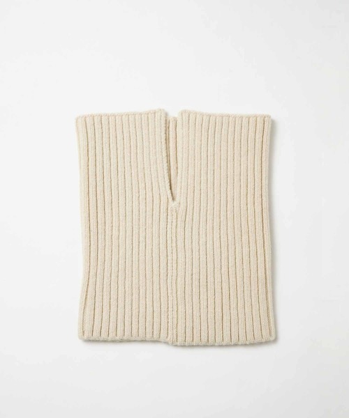 CLANE（クラネ）の「CLANE 2WAY NECK WARMER KNIT TOPS 13106-2252（ニット/セーター・レディース・ベージュ/オフホワイト・1）」の19枚目の写真